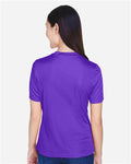 Team 365 TT11W Women's Zone Performance T-Shirt - Sport Purple - model back