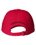 vineyard vines F001780 Baseball Cap - Light House Red - back