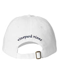 vineyard vines F001780 Baseball Cap - White Cap - back
