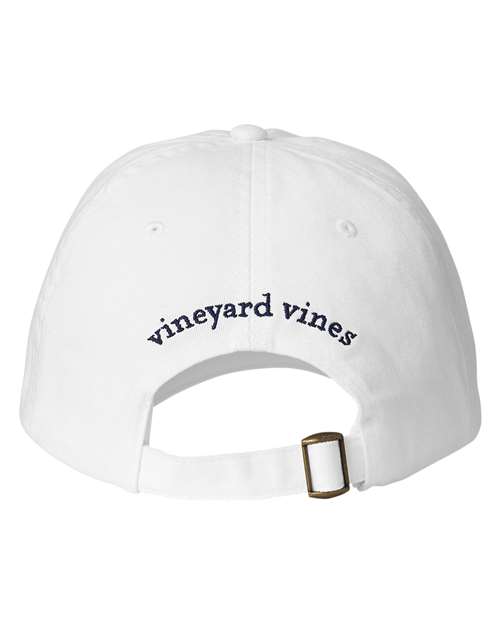 vineyard vines F001780 Baseball Cap - White Cap - back