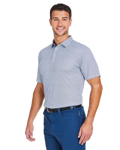 Swannies SW2200 Men's Tanner Polo - Navy - model side