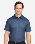 Puma Golf 538748 Men's Cloudspun Primary Polo - Evening Sky - model front