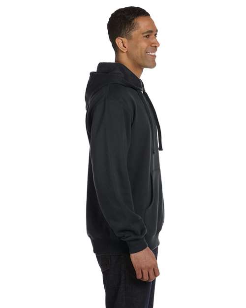 econscious EC5500 Unisex Heritage Hooded Sweatshirt - Charcoal - model side