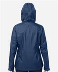 Marmot M15866 Women's PreCip Eco Packable Rain Jacket - Arctic Navy - model back