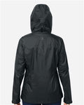 Marmot M15866 Women's PreCip Eco Packable Rain Jacket - Black - model back