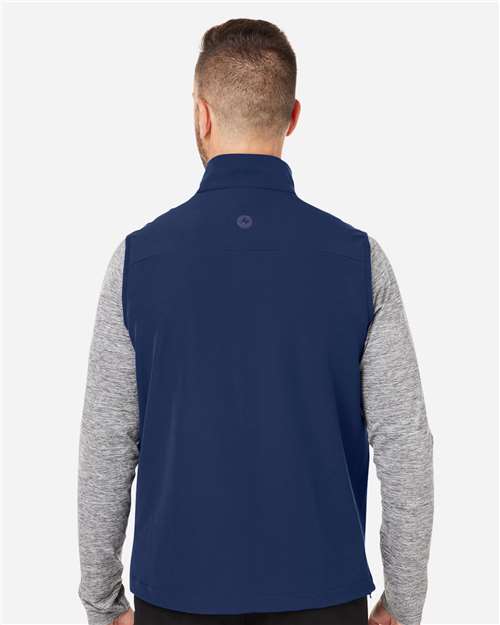 Marmot M16078 Men's Tempo Vest - Arctic Navy - model back