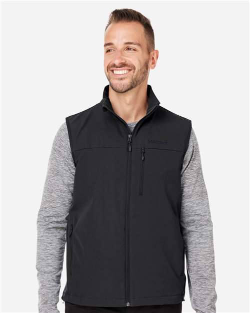 Marmot M16078 Men's Tempo Vest - Black - model front