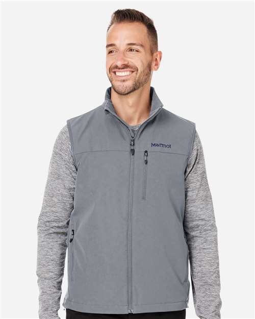 Marmot M16078 Men's Tempo Vest - Cinder - model front