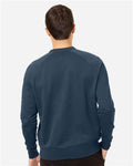 econscious EC5200 Unisex Motion Crewneck Sweatshirt - Pacific - model back