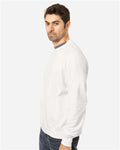 econscious EC5200 Unisex Motion Crewneck Sweatshirt - White - model side