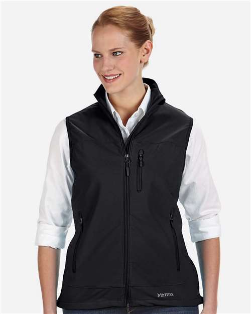 Marmot M16080 Women's Tempo Vest - Black - model front