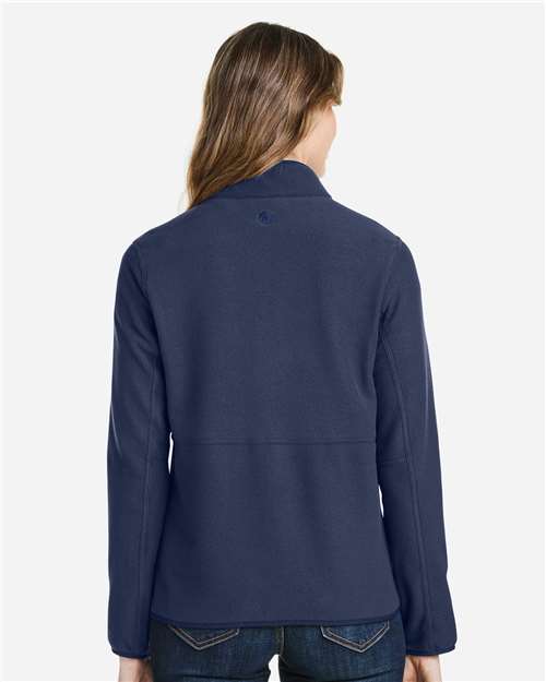 Marmot M12402 Women's Rocklin Jacket - Arctic Navy - model back