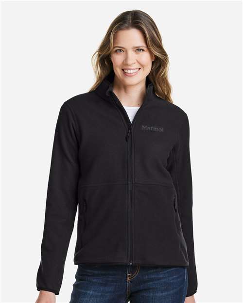 Marmot M12402 Women's Rocklin Jacket - Black - model front