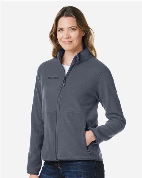 Marmot M12402 Women's Rocklin Jacket - Steel Onyx - model side