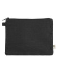 econscious EC8402 Hemp Pouch - Black/ Black - front