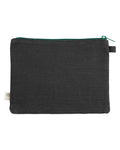 econscious EC8402 Hemp Pouch - Black/ Kelly - back