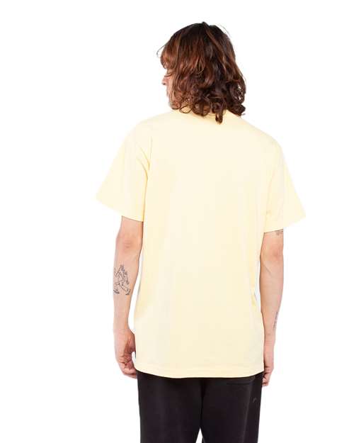 Shaka Wear SHASS Unisex Active T-Shirt - Blonde - model back