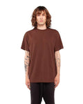 Shaka Wear SHASS Unisex Active T-Shirt - Brown - model front