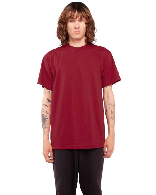 Shaka Wear SHASS Unisex Active T-Shirt - Cardinal - model front