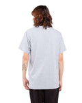 Shaka Wear SHASS Unisex Active T-Shirt - Heather Grey - model back