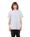 Shaka Wear SHASS Unisex Active T-Shirt - Heather Grey - model front