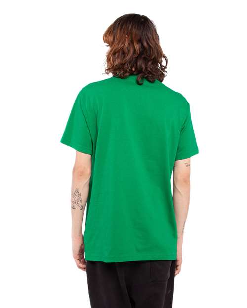 Shaka Wear SHASS Unisex Active T-Shirt - Kelly Green - model back