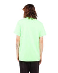 Shaka Wear SHASS Unisex Active T-Shirt - Lime - model back