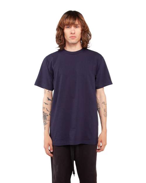 Shaka Wear SHASS Unisex Active T-Shirt - Navy - model front