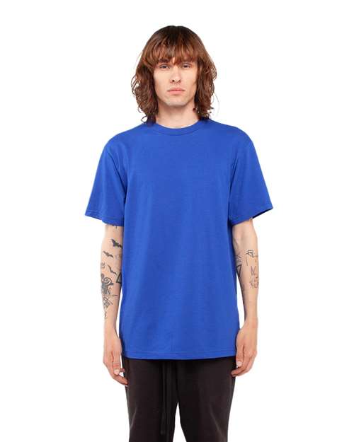 Shaka Wear SHASS Unisex Active T-Shirt - Royal - model front