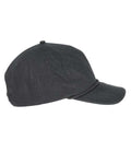 econscious EC7103 Hemp Hero Five-Panel Cap - Black - side