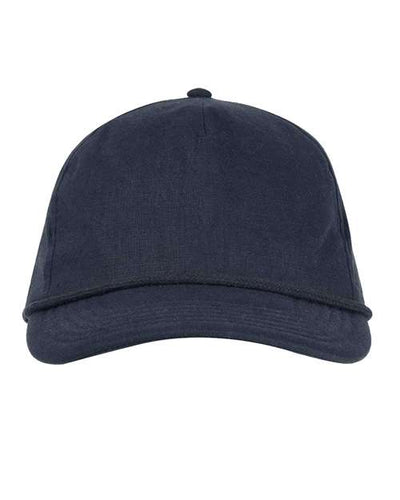 econscious EC7103 Hemp Hero Five-Panel Cap - Graphite - front