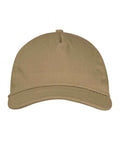 econscious EC7103 Hemp Hero Five-Panel Cap - Kelp - front