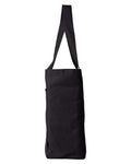 econscious EC8205 Reclaimist Fiber Everywhere Tote - Black - side