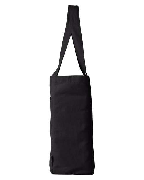 econscious EC8205 Reclaimist Fiber Everywhere Tote - Black - side