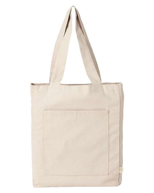econscious EC8205 Reclaimist Fiber Everywhere Tote - Natural - front