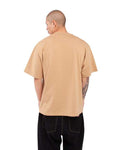 Shaka Wear SHMHSS Unisex Max Heavyweight T-Shirt - Khaki - model back