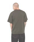 Shaka Wear SHMHSS Unisex Max Heavyweight T-Shirt - Olive - model back
