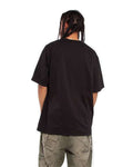 Shaka Wear SHGD Unisex Max Heavyweight Garment-Dyed T-Shirt - Black - model back