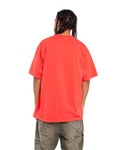 Shaka Wear SHGD Unisex Max Heavyweight Garment-Dyed T-Shirt - Cherry Tomato - model back