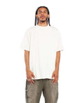 Shaka Wear SHGD Unisex Max Heavyweight Garment-Dyed T-Shirt - Cream - model front