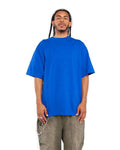 Shaka Wear SHGD Unisex Max Heavyweight Garment-Dyed T-Shirt - Royal - model front