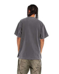 Shaka Wear SHGD Unisex Max Heavyweight Garment-Dyed T-Shirt - Shadow - model back