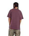 Shaka Wear SHGD Unisex Max Heavyweight Garment-Dyed T-Shirt - Wine - model back