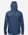 Marmot M15881 Men's PreCip Eco Packable Rain Jacket - Arctic Navy - model back