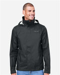 Marmot M15881 Men's PreCip Eco Packable Rain Jacket - Black - model front