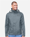 Marmot M15881 Men's PreCip Eco Packable Rain Jacket - Steel Onyx - model front