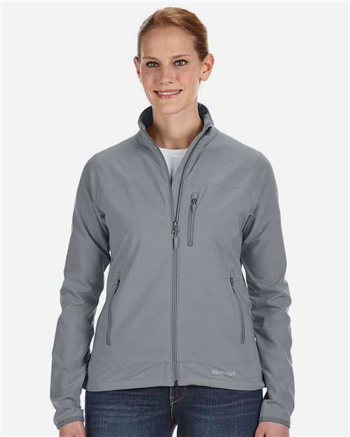 Marmot M16079 Women's Tempo Lightweight Jacket - Cinder - model front