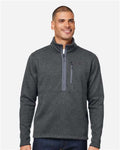 Marmot M16221 Men's Drop Line Half-Zip Jacket - Steel Onyx Heather - model front