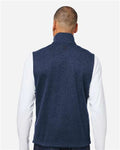 Marmot M16224 Men's Drop Line Vest - Arctic Navy Heather - model back