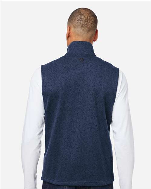 Marmot M16224 Men's Drop Line Vest - Arctic Navy Heather - model back